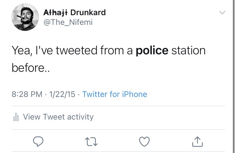I’ll stop here with my struggle. See why these bastards need to go  #EndSARS   