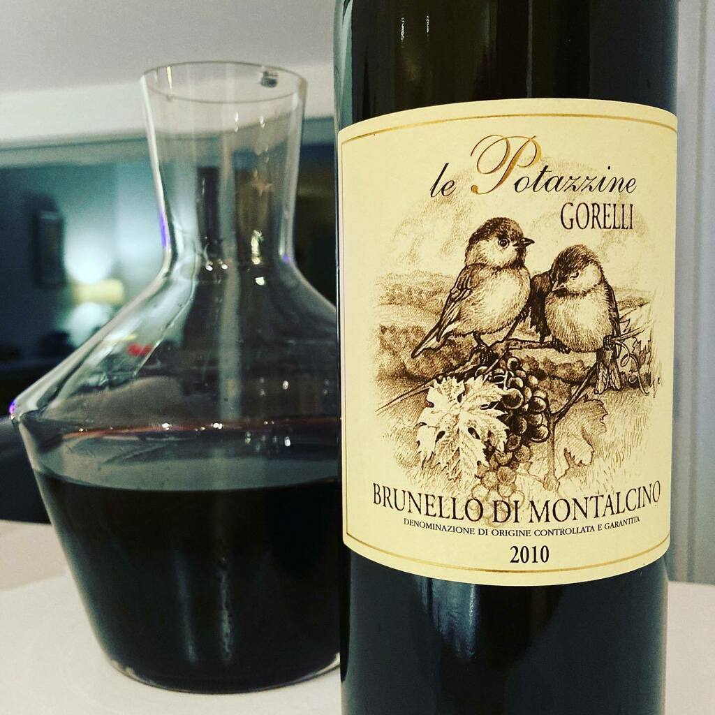 An absolute triumph of a wine. 
@lepotazzine #brunello #sangiovese instagr.am/p/CGdYFNUHclT/