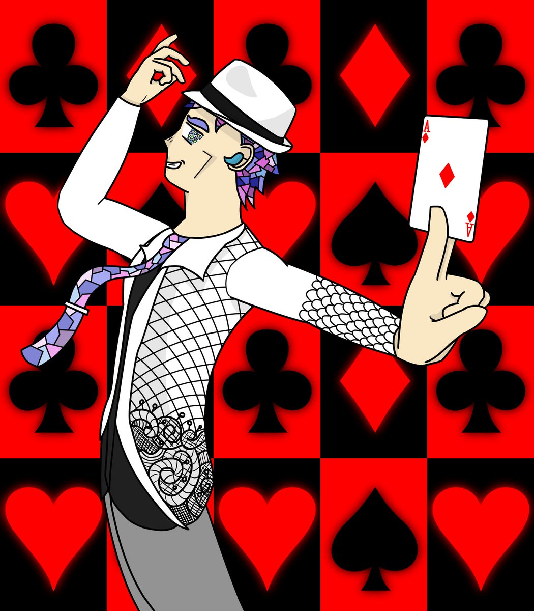 CraftingMenace's tweet photo. First we have our fake Felix, and the one who impersonated him, Expo! the phantom thief, and his true stand, Paid In Exposure.
Playing an idiot is highly effective in his line of work.
#jojosbizarreadventure #jjba #ttrpg #severedstrings https://t.co/onjylmGzVi
