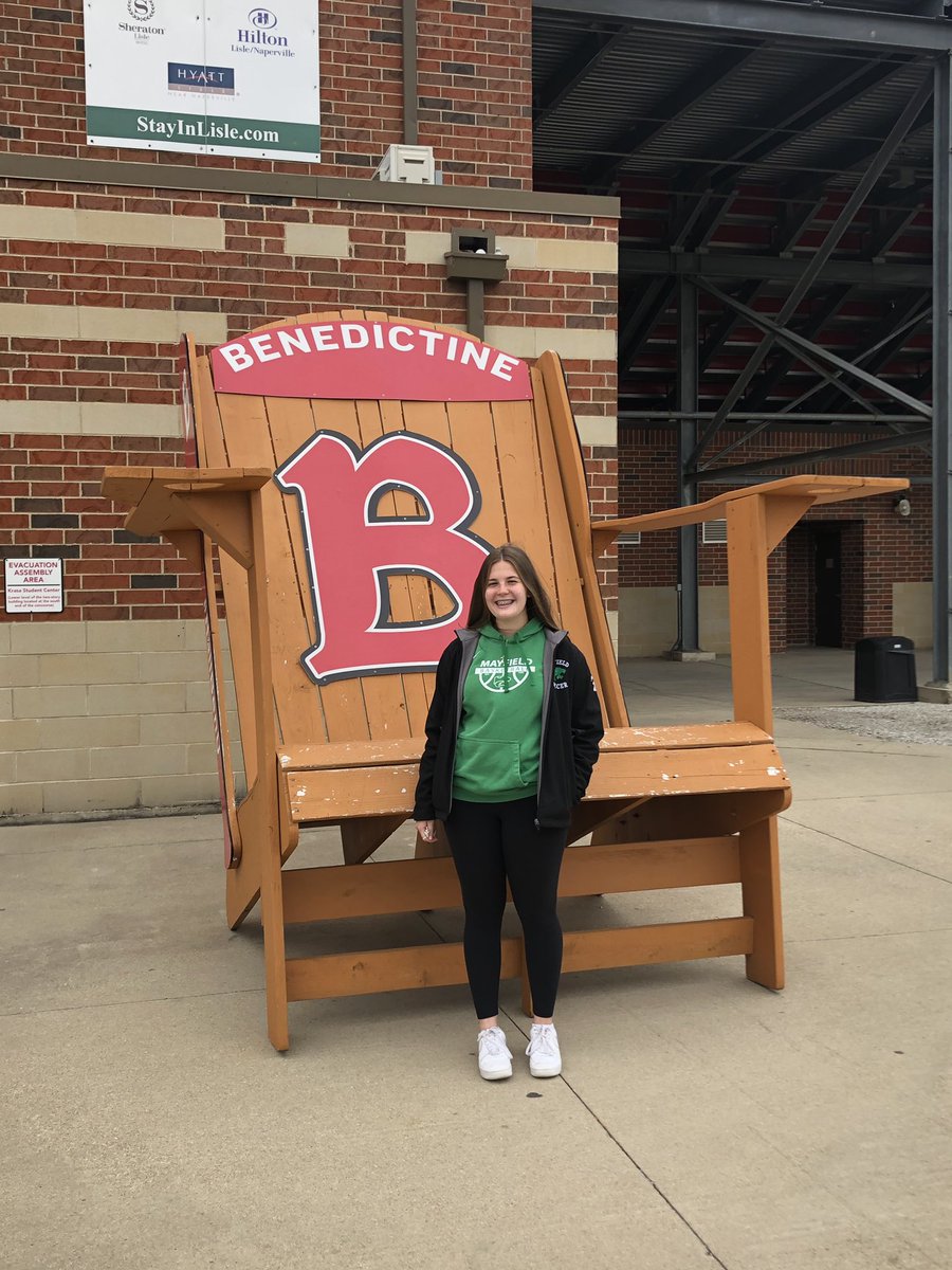 Had a great visit at Benedictine U today!! Thanks so much for having me, showing me around, &amp; giving me a true feel of your program! Thankful for the opportunity to be apart of that and play at the next level!! #HailBenU ❤️🤍@CoachAbbeyH <a href="/BranMan15/">Brandon Staveteig</a> <a href="/benuwbb/">BenU Women's BBall</a>