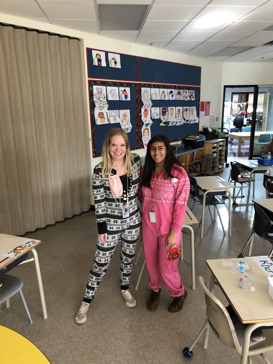 MsRShivji's tweet photo. Yesterday was PJ day in our classroom which made for a fun day of cozy learning! ๐ #ulethps3 https://t.co/6mntZjgmYb