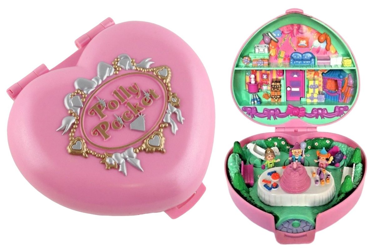 Exhibit C: Polly Pocket. This overpriced range of childhood toys (along with the canine corollary Puppy In My Pocket) were very trendy in the early 1990s.