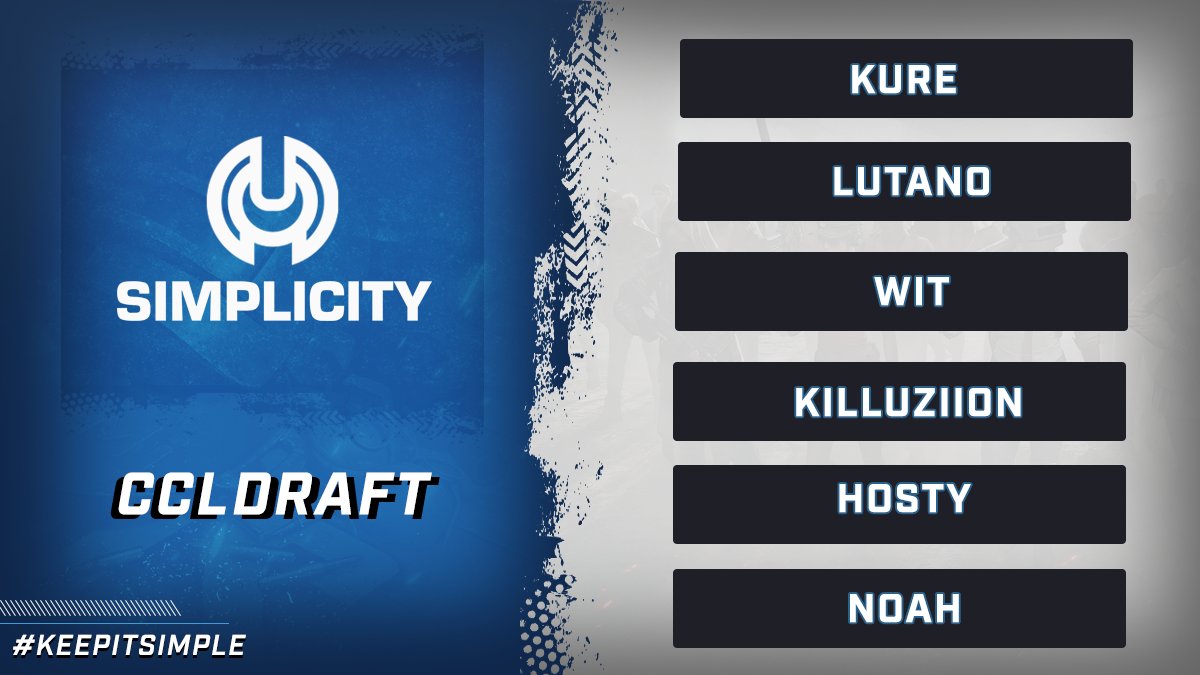 To finish off our roster for season 1 of the #HeroesCCL we pick <a href="/Noah_Hots/">Noah</a>! Welcome to Simplicity!
 
twitch.tv/heroeshearth

KeepItSimple