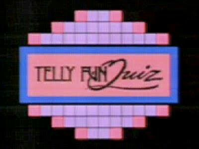 Exhibit E: Tele Fun Quiz. We move from toys and snacks to television nostalgia (the possibilities are seemingly endless). Remember the Tele Fun Quiz with Martin Bailie?