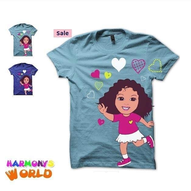 HarmonysWrld's tweet photo. Harmony's T-shirts are imported 100% cotton shirts for men, women and children. 
20% off available! 

These limited tees are exclusively available at https://t.co/0wMY5I7pLn 

#HarmonysWorld #childhood #motherhood #fatherhood #family #parenting #blendedfamily #newbooks https://t.co/YgNJW1hCST