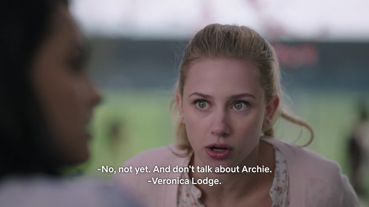 5. Cheryl wasn't close with Betty before she got with Jughead.We've known this since the pilot when Cheryl was awful to Betty, and even in Betty's diary she wrote about hating Cheryl. How could Cheryl know Betty's past and inner feelings if they were never friends?
