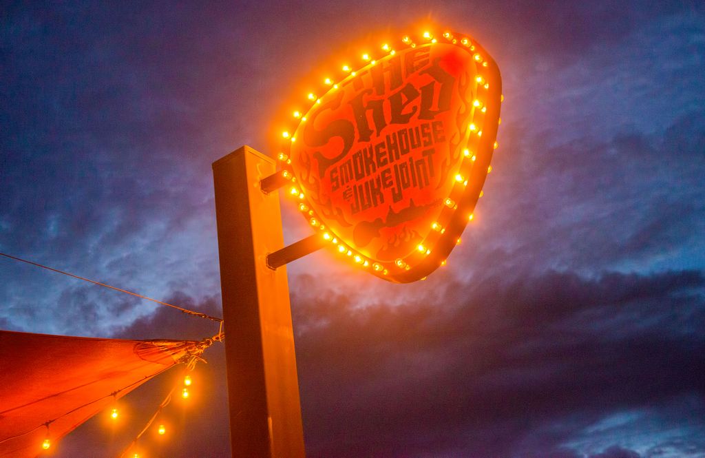 Nothing beats a Saturday night at The Shed...