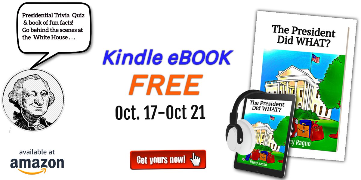 triviaquizbook's tweet photo. Kindle ebook Free Today! "The President Did WHAT?” Trivia Quiz &amp; Fun Fact Book: https://t.co/vSeHvC7ckj #presidents #histedchat #ushistory #historylover #historygeek #trivia #tlchat #USPresidents101 #parents #edu #politicstrivia #politicalhum #homeschool #homeschooling  #hsc https://t.co/VJPuXXWzN8