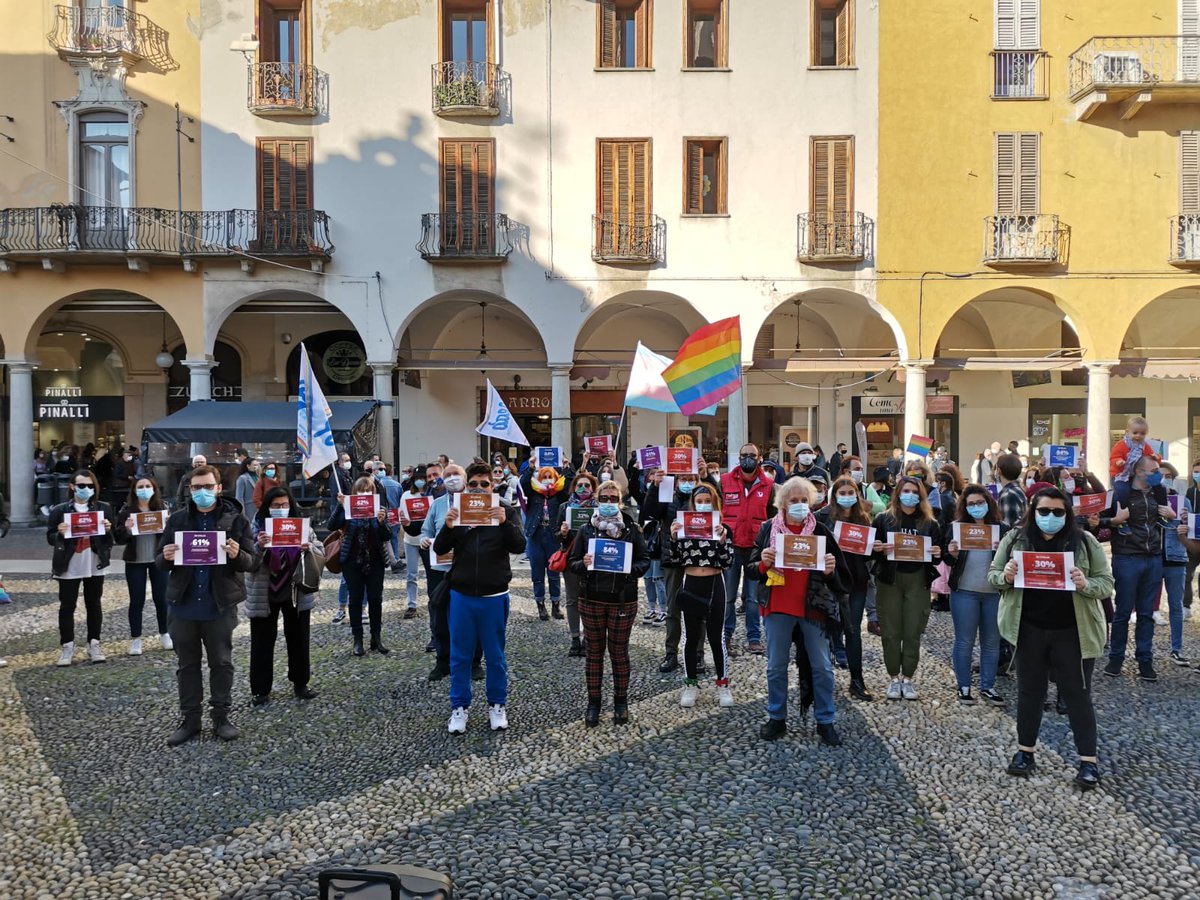NovarArcobaleno's tweet photo. Ricordi dal presidio di oggi. #dallapartedeidiritti https://t.co/6BMFNJJUiA