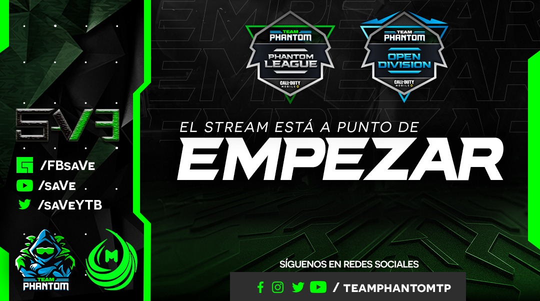 Estamos en directo con la primera jornada de la phantom legue acompáñanos a ver estos duelos de tirantes!!

#CoDMobile #competitivo