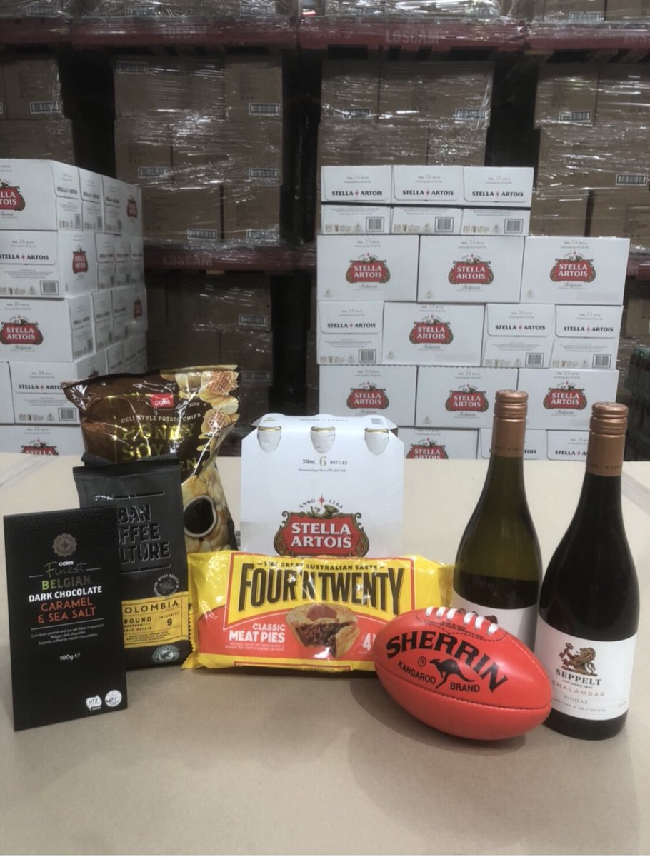 Get ready for Grand Final week with your footy hamper from EJ Whitten Foundation, supporting men’s health. Order at website ejwhittenfoundation.com.au