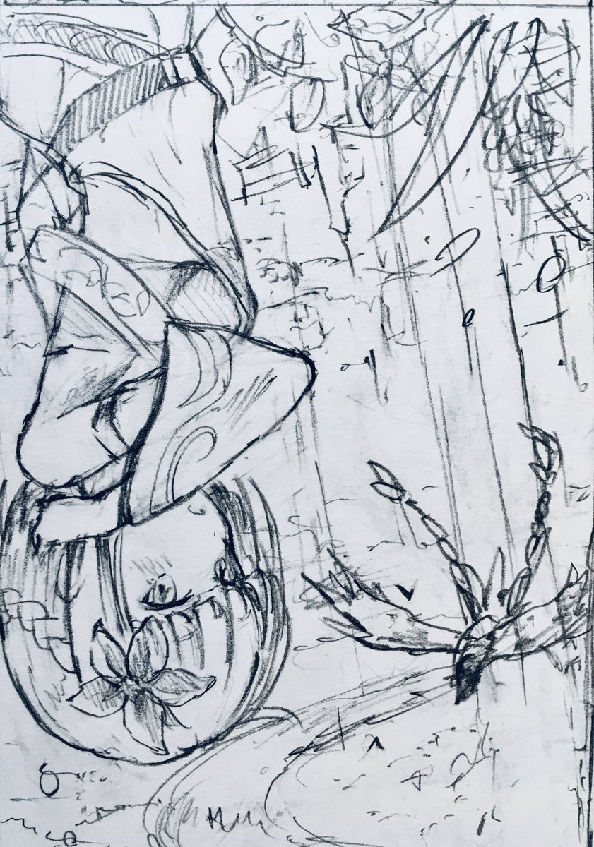 このタグを見た人はラフ画とその完成絵を見せる