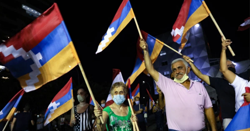 agbu's tweet photo. Our small country’s power comes not from one place, but a combination of the bravery and courage of those defending Artsakh with the support from the diaspora. In Unity is Strength.

#ArtsakhStrong #RecognizeArtsakh #PeaceforArtsakh #PeaceforArmenia