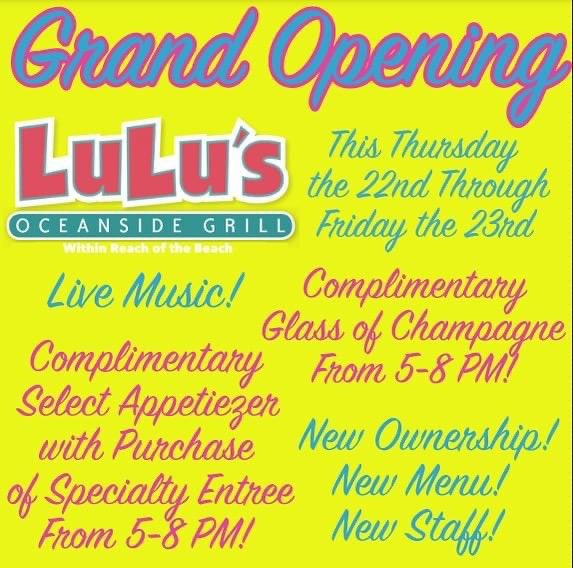 Lulu's Ormond Beach (@lulusgrill) on Twitter photo 