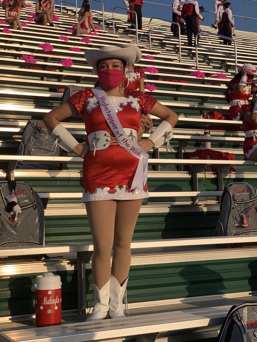 THSHighsteppers's tweet photo. Our Highstepper of the Week is Makayla R. ๐๐ Keep up the amazing work!! ๐โญ๏ธ #Highstepper #amazing #spirit @NISDTaft @NISDComArts @NISD_FineArts https://t.co/z2RTicbRKu