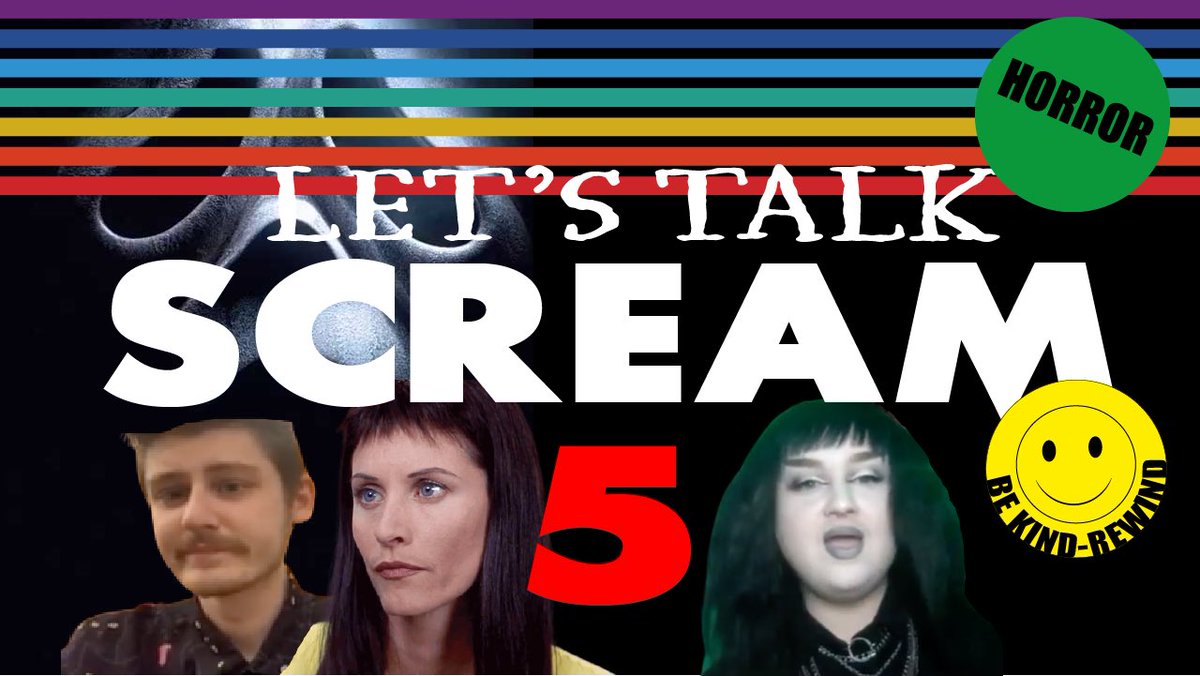 HorrorHomos's tweet photo. Let’s talk #Scream5 video is now up on our channel! Go check it out. It’s been so long! Link in bio! 
#scream #horrorfans #31DaysOfHorror #horrormovies #horror #horrorfan #halloween #horrormovie #horrorfilm #horroraddict #horrorfilms #horrorcommunity #horrorjunkie https://t.co/4oT8w97pYQ