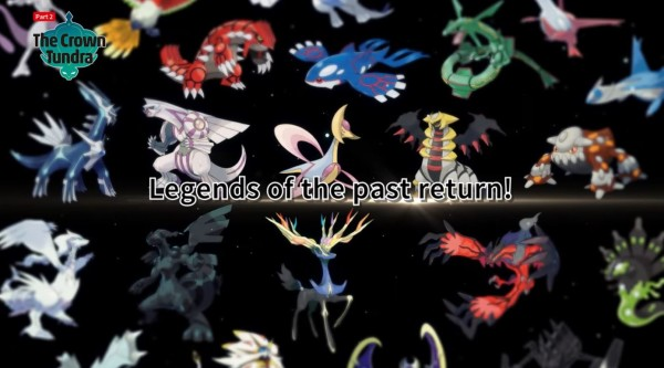 Version exclusive Pokémon in The Crown Tundra