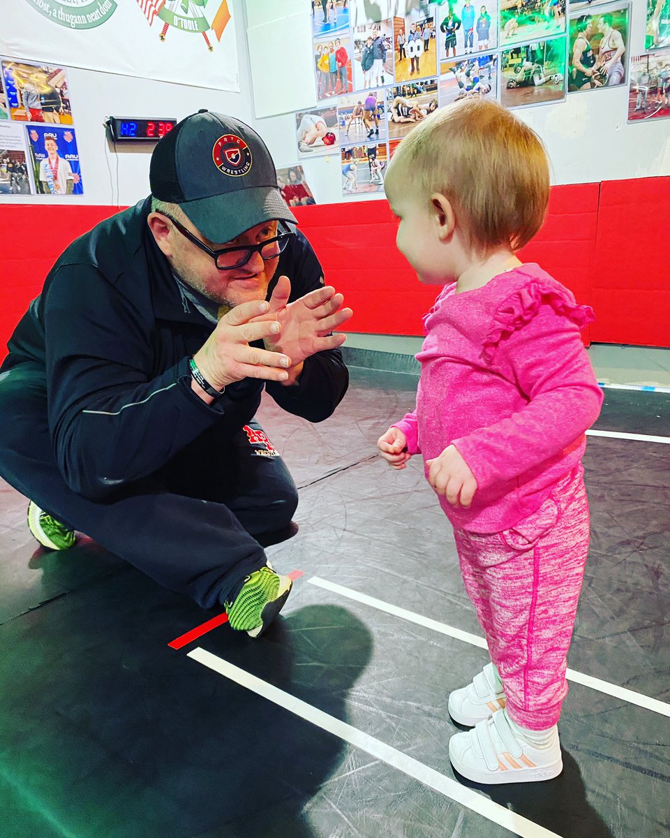 timotoole11's tweet photo. Teaching my Granbaby stance and motion drills . Future Champ. #killeMwithcuteness https://t.co/QiJVBOLucG