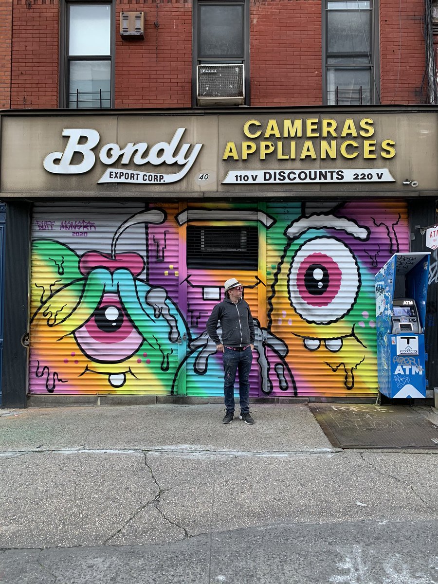 buffmonster's tweet photo. Today was a good day! #LowerEastSide #StreetArtNY #100Gates https://t.co/9ZiooSXsyX