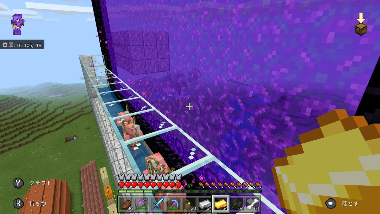 ট ইট র Nicebook ゾンビピグリントラップ完成 金無限 Minecraft マイクラ マインクラフト Nintendoswitch T Co 3m1x5swyen ট ইট র