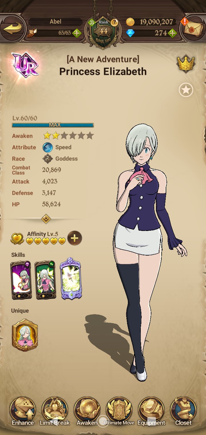 Just Dreaming Short Haired Elizabeth Is So Cute Especially With The Bunny Pajamas Nanatsunotaizai 七つの大罪 エリザベス リオネス Elizabethliones T Co Skzrduqc7x Twitter