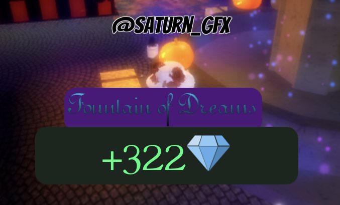 October 17th, 2020 // 8:50pm // I got 322 diamonds :D