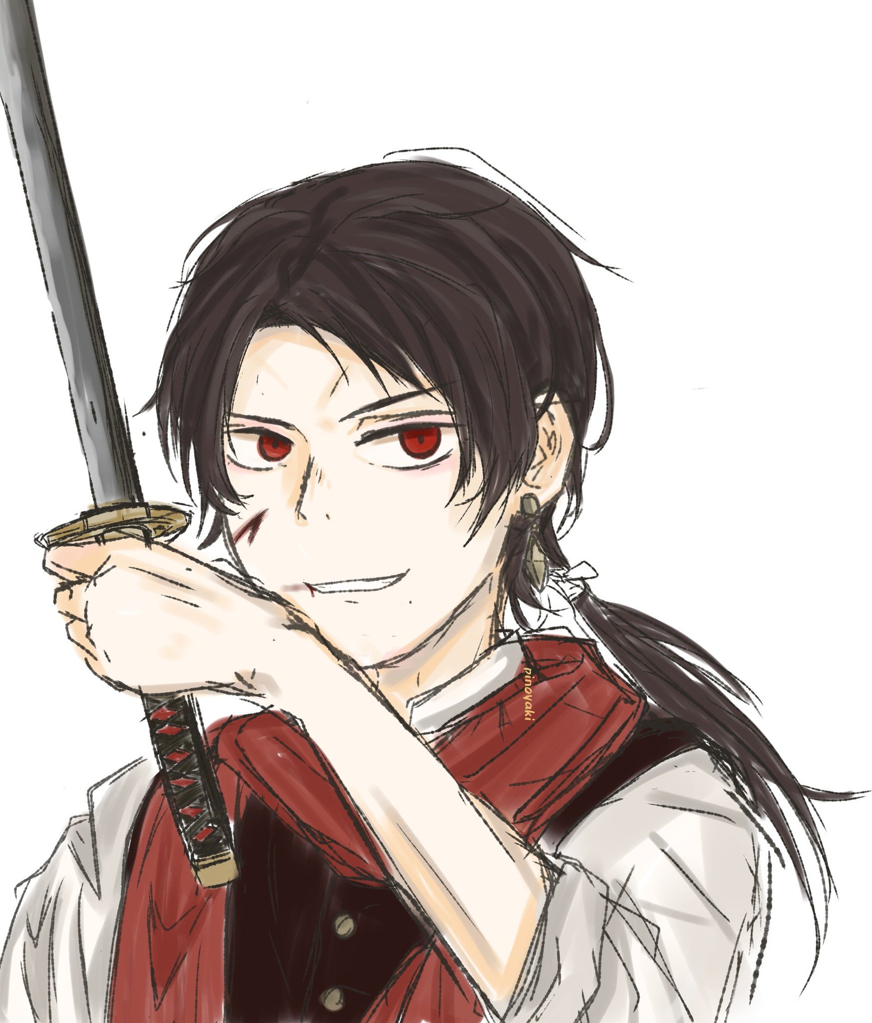 かっこいい 刀剣乱舞 加州清光 イラスト 2212 かっこいい 刀剣乱舞 加州清光 イラスト 2212