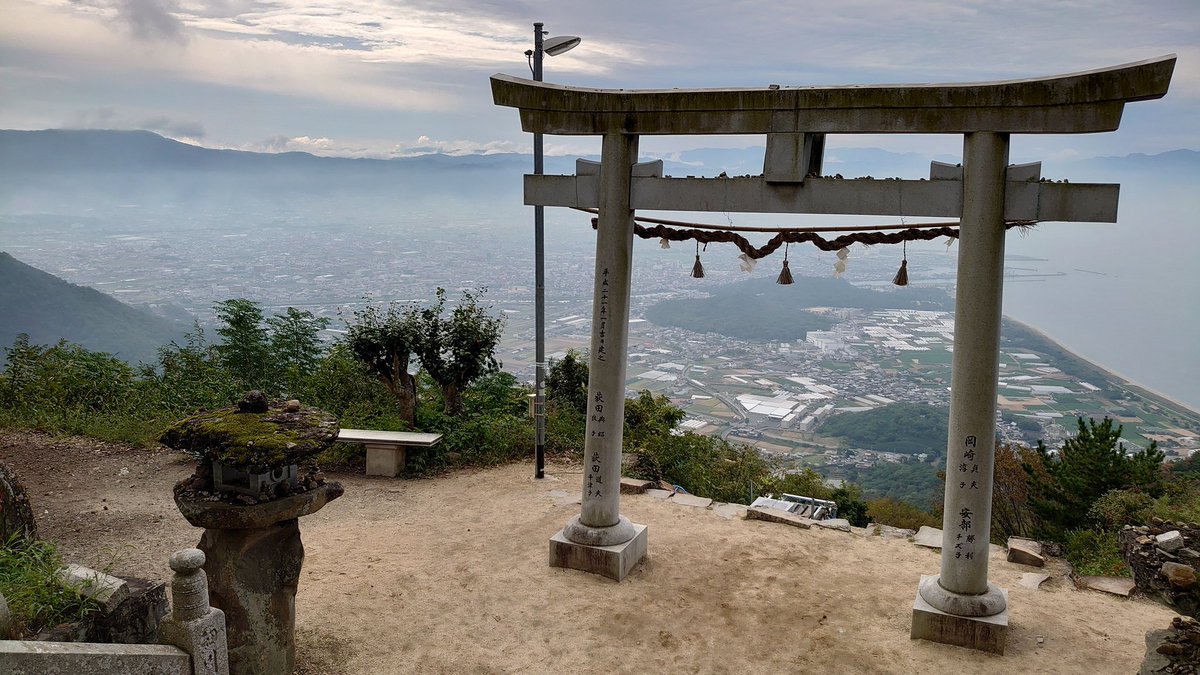 香川県の 天空の鳥居 から見る絶景が アニメみたい で素晴らしい 実際に 結城友奈は勇者である の聖地だった Togetter