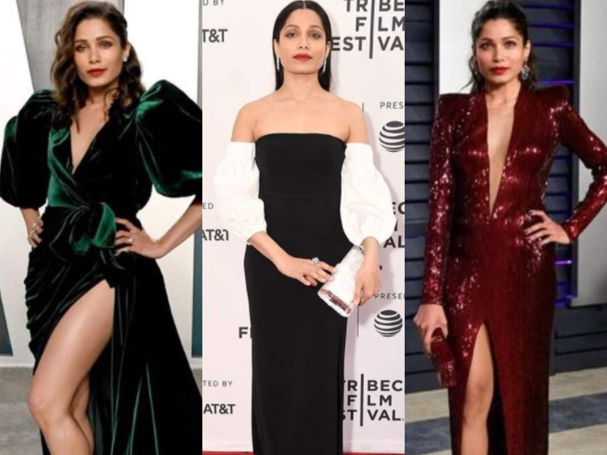 HBD Freida Pinto: Stunning red carpet looks  