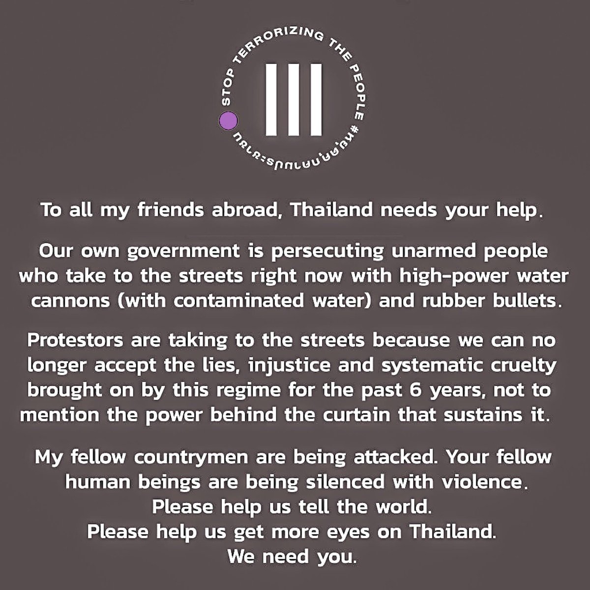 #WhatHappenInThailand