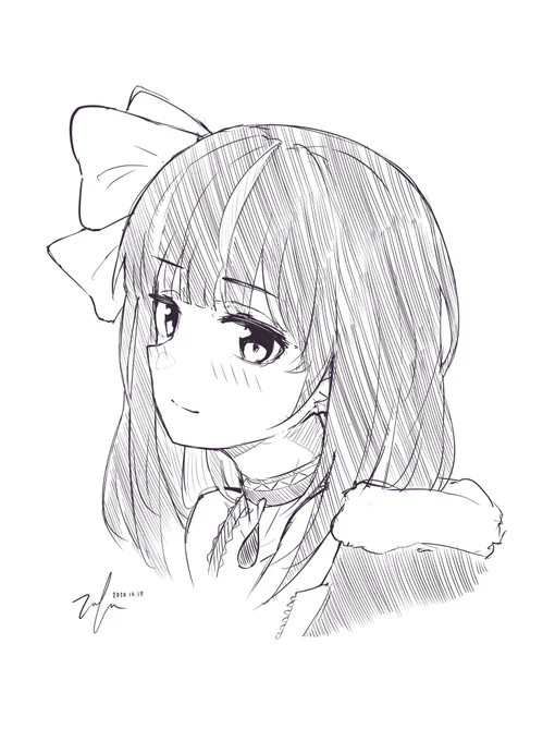 fanart of @Ririsya_music 

plz go check her out she's super talented and kawaii!!!
#りりしゃーと 