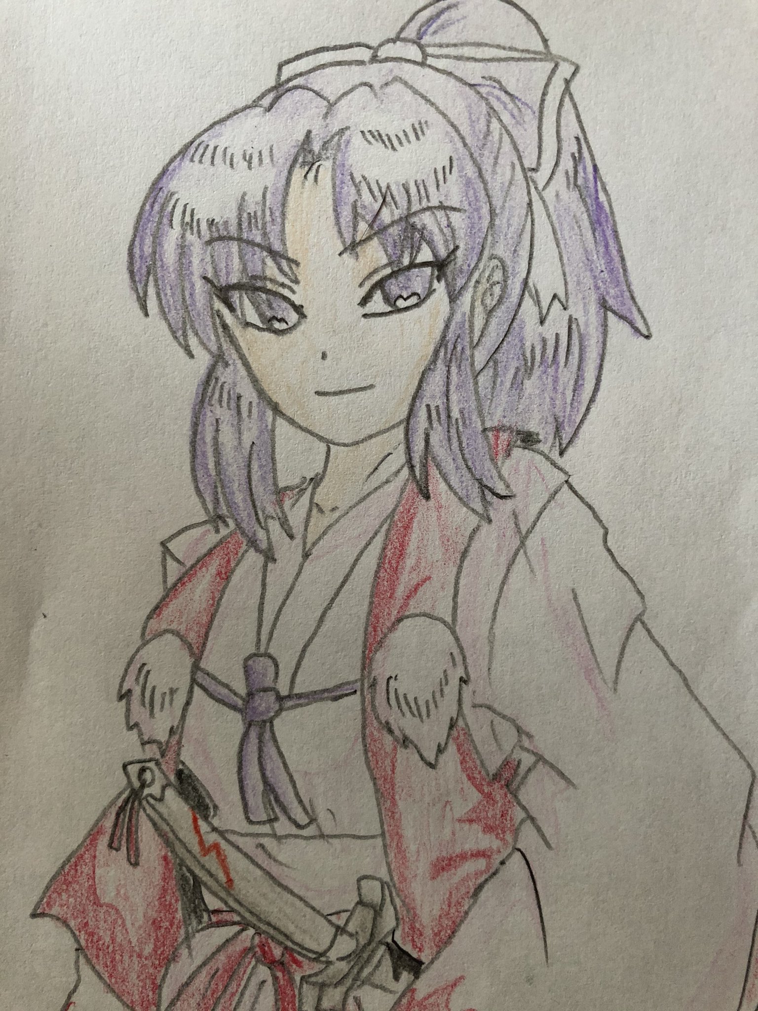 りゅう 明羅を描いてみた 東方旧作 明羅 T Co Wckg4pecui Twitter