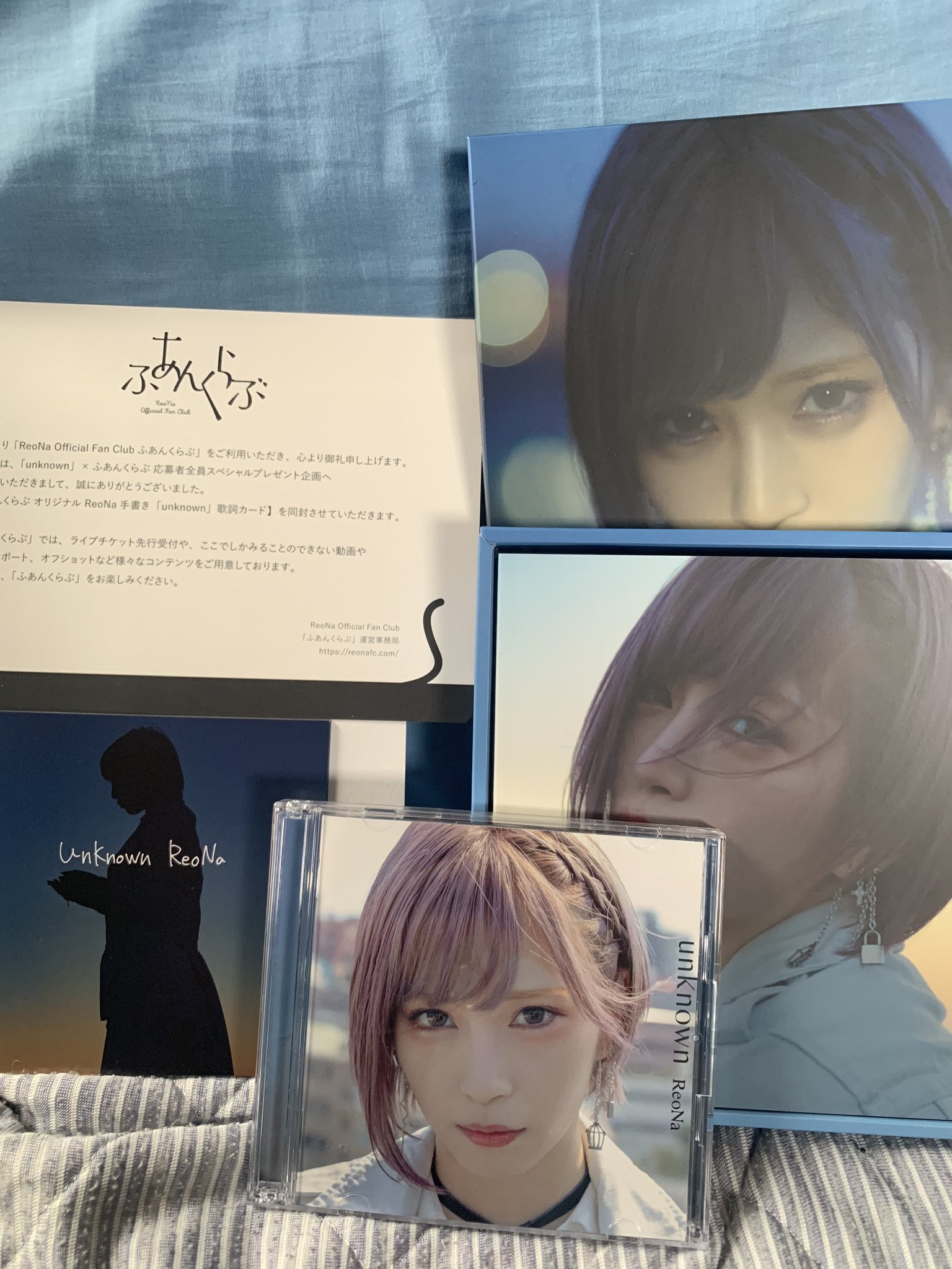 最安値ReoNa unknown 歌詞カード 最安値ReoNa unknown 歌詞カード