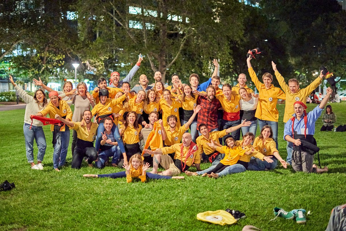 CastellersSyd's tweet image. We are coming back! 💪

Thursday 22nd October at Hyde Park: First rehearsal of this strange  season! 

Don't let the virus defeat us! 
#WeAreBack #TornemHi #Castellers de #Sydney 
#touchtheskydownunder