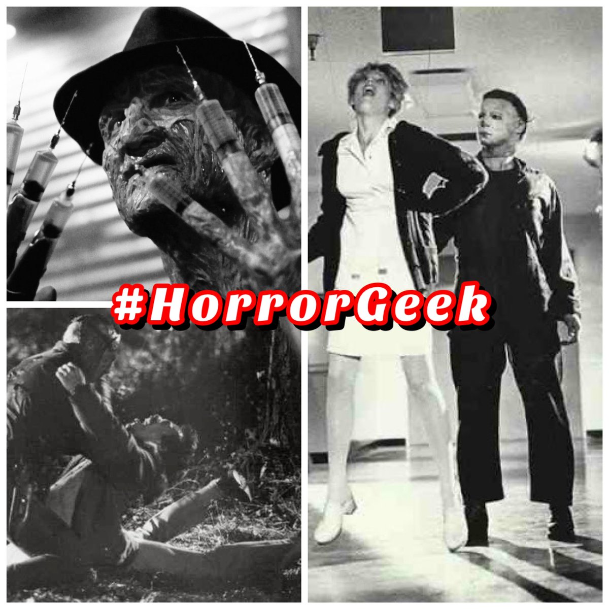 Legends Of Horror!!! #FreddyKrueger #JasonVoorhees #MichaelMyers #Horror #TheBigThree #HorrorFans #HorrorGeek