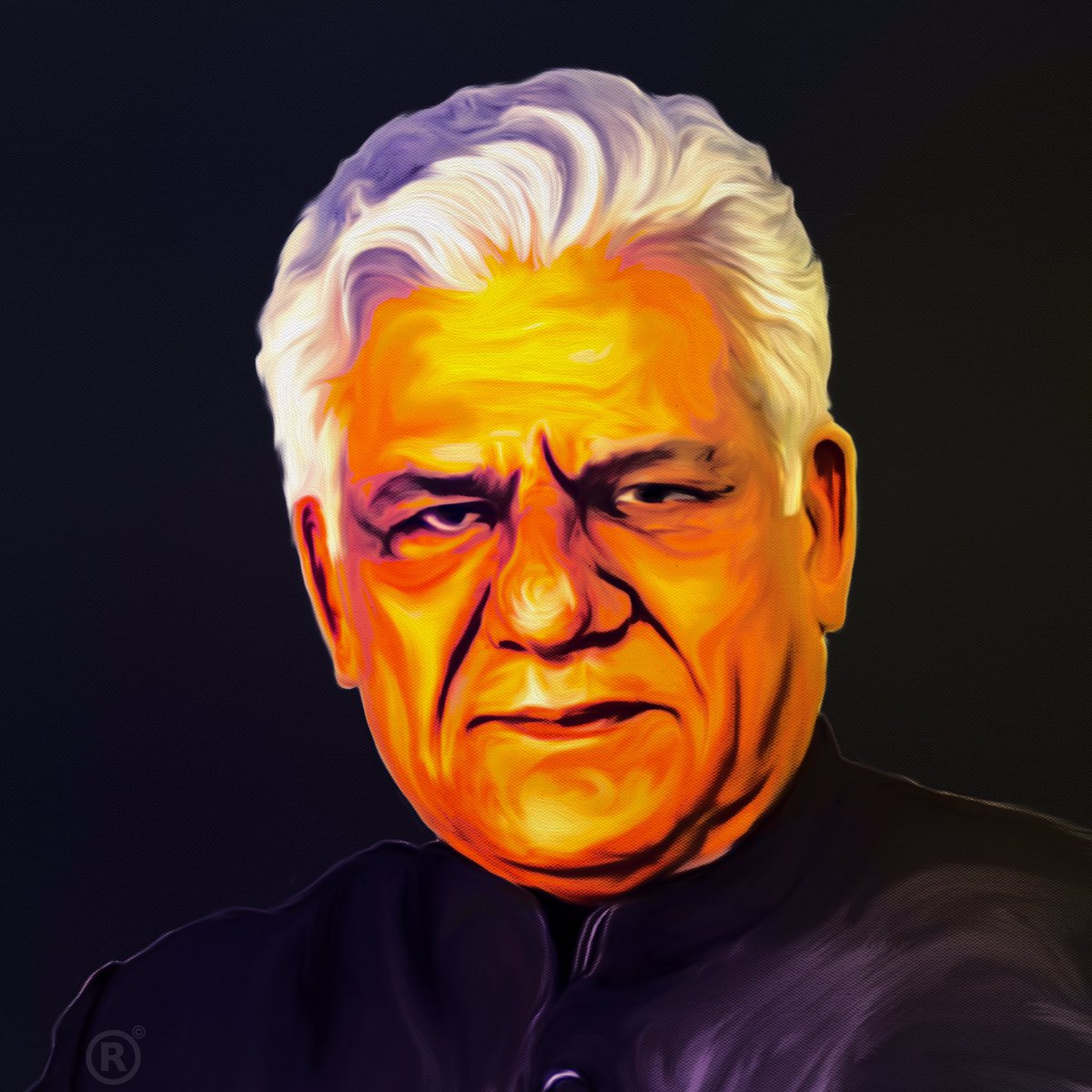 rjk013's tweet photo. Happy Birthday Late Shree Om Puri Ji🙏🏻

Painting Courtesy: https://t.co/W5Go2HLf8k

#OmPuri #om #HappybirthdayOmPuri #Bollywood #sundayvibes #SundayMotivation https://t.co/vE0zByqFvI