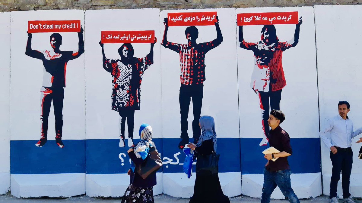 Mirwais_Arya's tweet photo. Some Telecom Companies still continue the force activitation of VAS services without customers' need and permission.
Etisalat and AWCC stand at the top of the list.
#ATRA needs to take serious legal action.
#WhereIsATRA
Thanks to @ArtLordsWorld for the wall painting. https://t.co/3CBy0D93X1