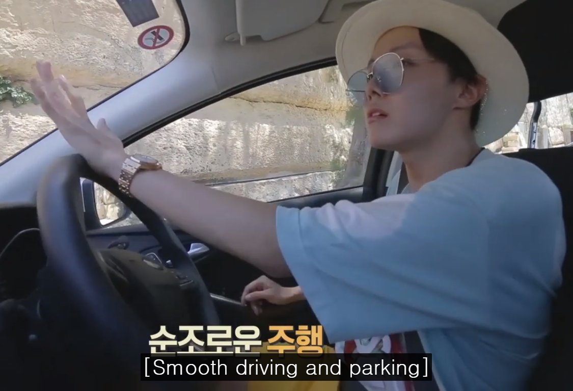 hoseok in malta wearing sunglasses while driving single handedly will be the end of me