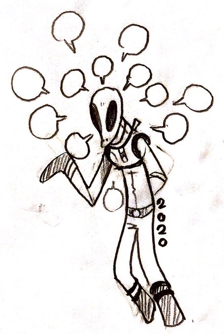 Day 17.
So get this, the guy draws an SCP a day for october right? And he does some of them in groups, not all just some okay? guess which one he ends on? Scp 173, the one that started it all. full circle. Cliche, right? 