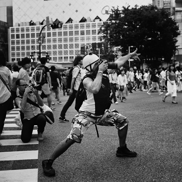 Shibuya スクランブル(2016年7月）
#rolleiflex35f  #acros100