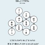 諦めなければきっとゴール出来るはず!しりとりをしながら「はしご」をたどってゴールを目指そう!