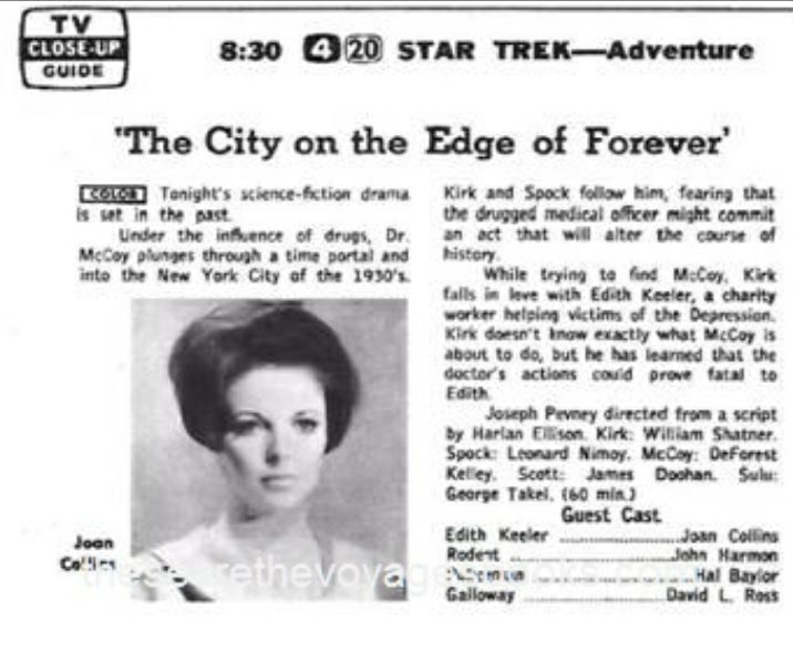brainulo's tweet image. People forget Star Trek wasn't conceived, promoted or executed as a "niche within a niche" show. It was marketed as a prime-time
adventure series,  for families to enjoy together (before the switch to its
Friday at 10pm. Adventure got top the bill on its TV Guide listings: