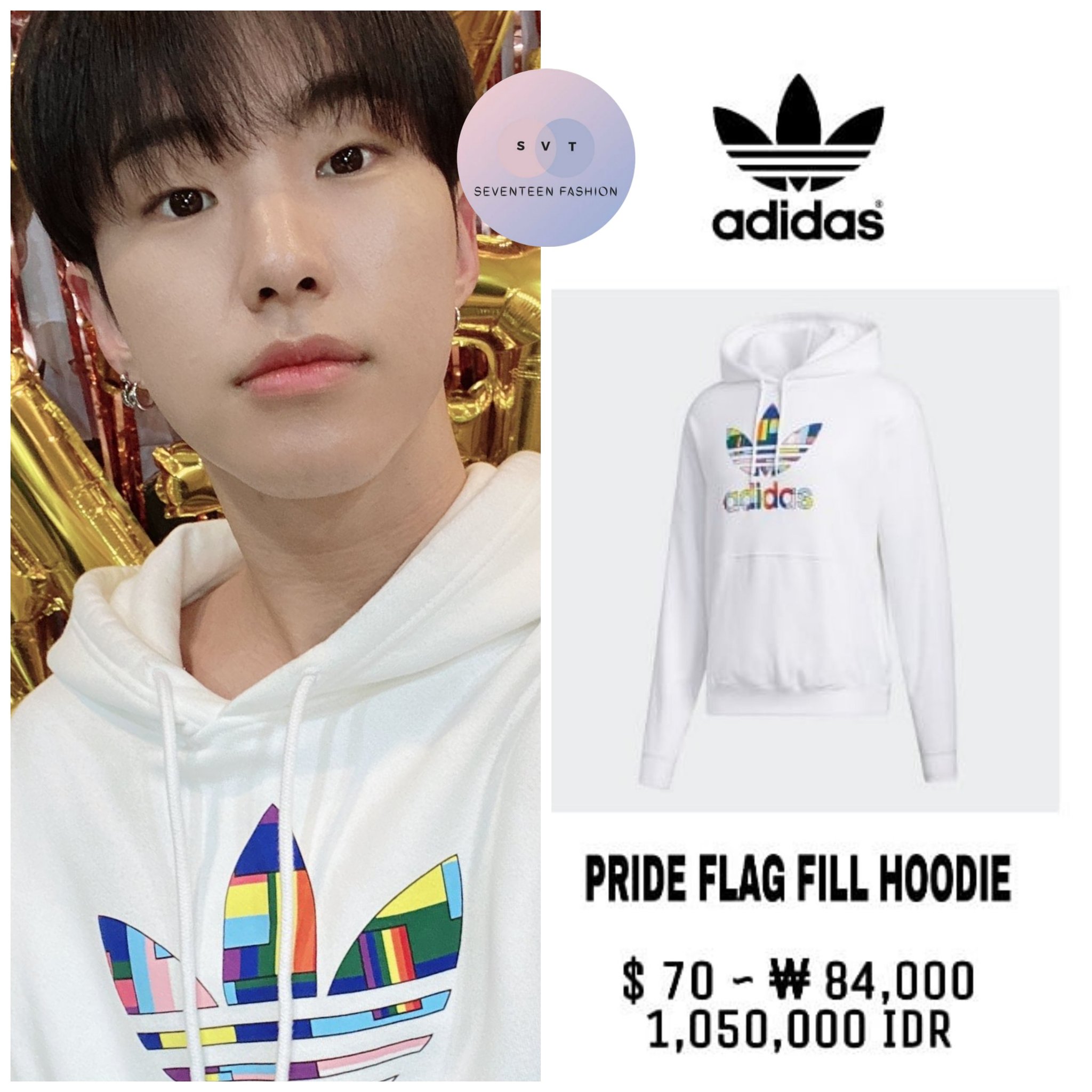 Adidas pride hotsell hoodie 2020