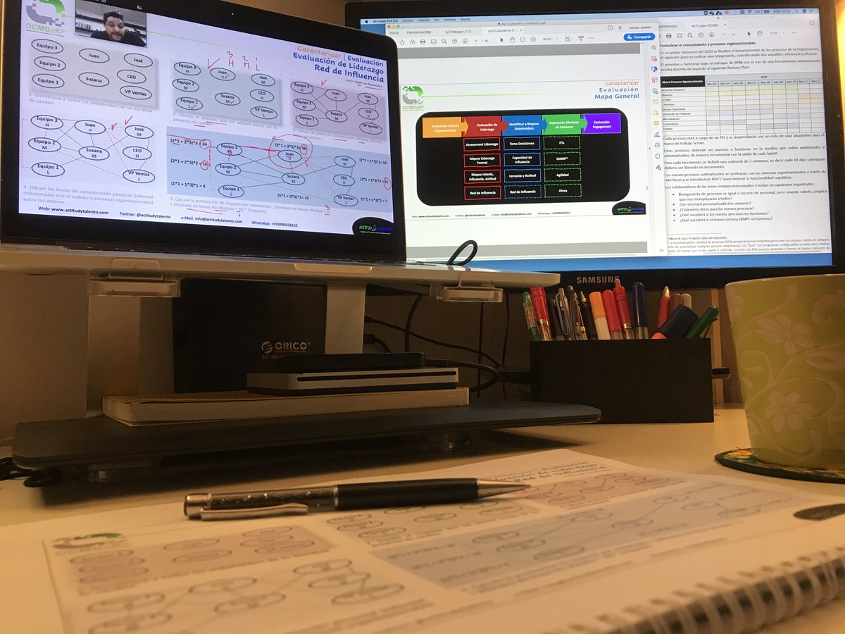 Adquiriendo y mejorando competencias profesionales para la Gestión de la Cultura Organizacional, de la mano de <a href="/EdgarAlvarez_ec/">Edgar Alvarez</a> y <a href="/actitudytalento/">Actitud & Talento</a> 
#Culturaorganizacional 
#Culturanoesclima
#OCMBok
#EstrategiaOrganizacional
#Liderazgo