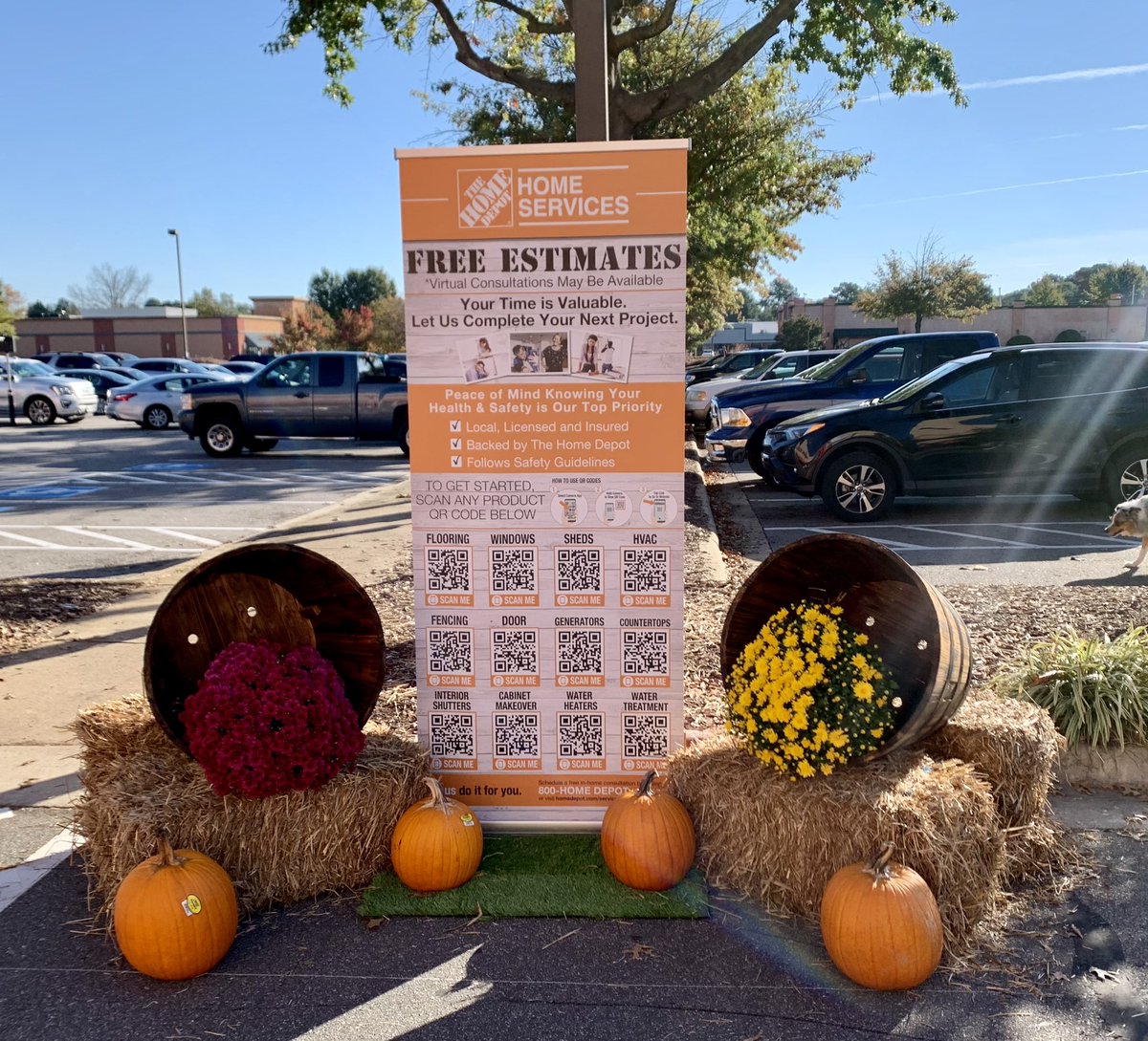 OASMLT3616's tweet photo. Nice day for a Harvest Festival @3616Capital. Driving services and filling the pipeline!! Thanks to @TUFFSHEDRaleigh, superior fencing, Ars and our HSPS reps. @AlexAmoTHD @Run4Life26BKW @RatliffFrench @french_ratliff @gloria_terri @jennifer_mangan @THD_HXT #HeidiHVAC2020 https://t.co/hDVgcwE3pX