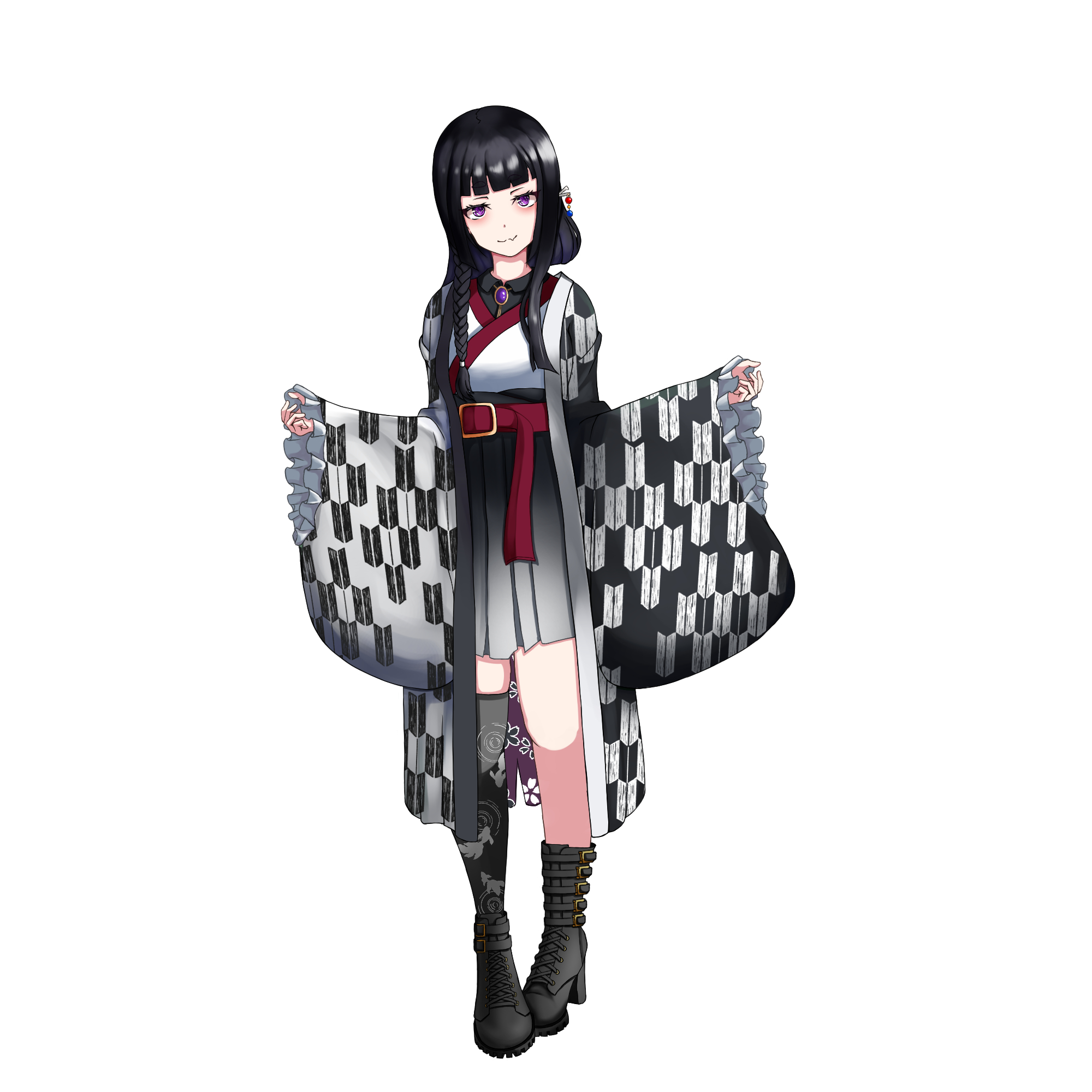 ふぅ イラスト練習中 和洋折衷な服を描いてみました らまそい イラスト 絵描きさんとつながりたい T Co A6819udtry Twitter