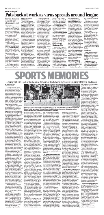 cwilinric's tweet photo. Oct. 18 @RTDSports featuring @UVAFootball @ODUFootball #deccgolf @ChampionsTour plus more college football, @WashingtonNFL #NASCAR #MLBPlayoffs more Stories by @DailyProgress @RTD_MikeBarber #ArthurUtley @ByDavidTeel @YoWes910TheFan @michaelpRTD #JerryLindquist @APSE_sportmedia https://t.co/qs0DZefuCy
