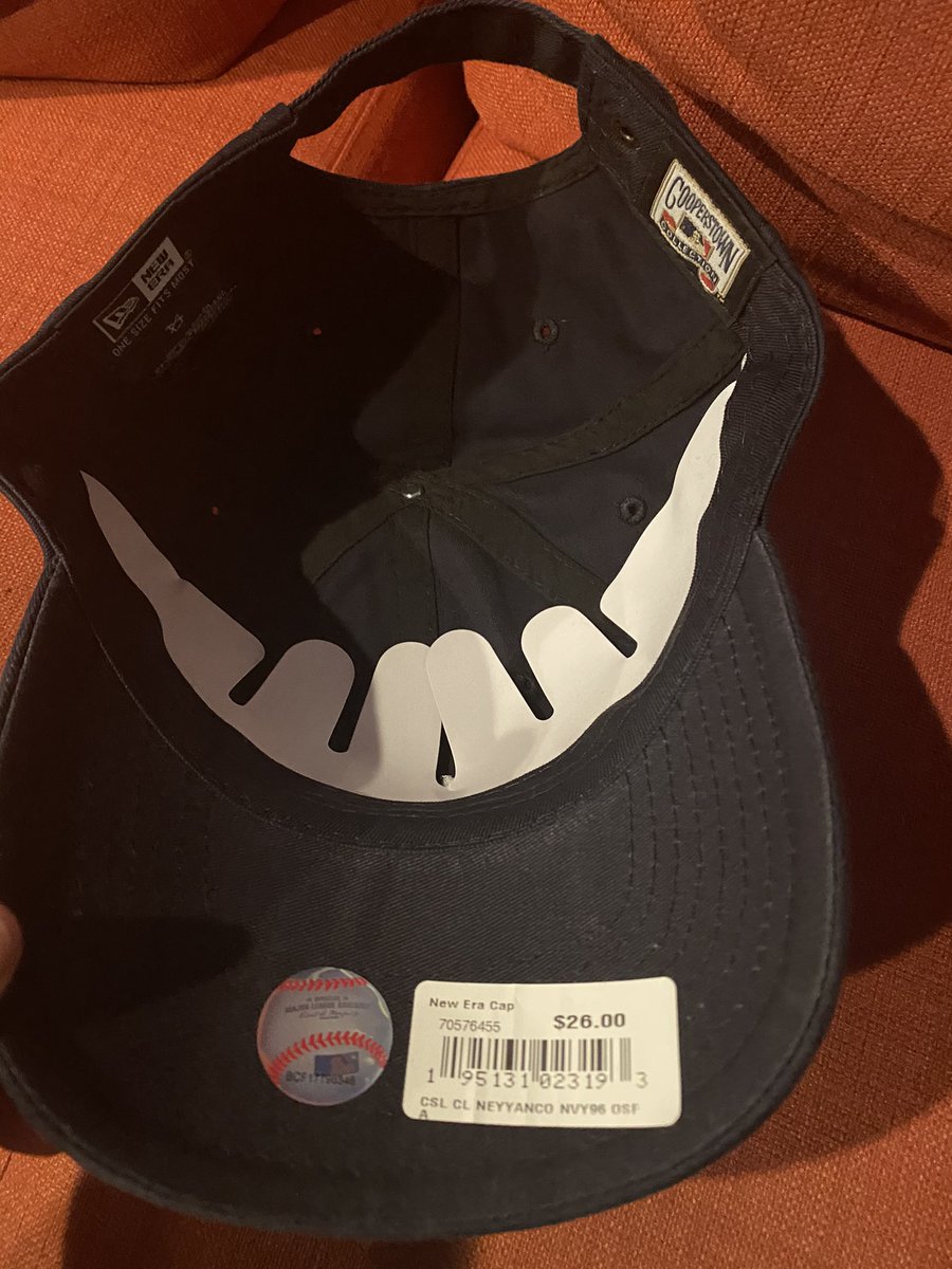 Titan4Ever2488's tweet photo. Question for fellow #CapCollectors: I came across this at Champs today. A Cooperstown Collection #Yankees 9TWENTY @NewEraCap with the 1996 WS patch. Never seen this style WITH throwback patches before. Is this new? Are there more? I greatly prefer this style to 5150s or 3930s. https://t.co/o6DCbhuFhi