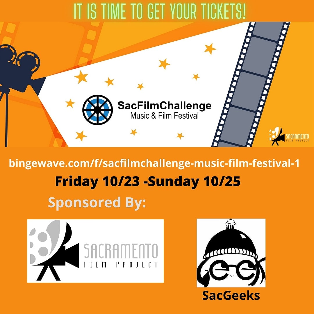 msdivabex's tweet photo. Next weekend be inspired #Sacfilmchallenge #sacgeeks #film #filmfestival
https://t.co/1Pqma584ps https://t.co/wMtaydyIyY