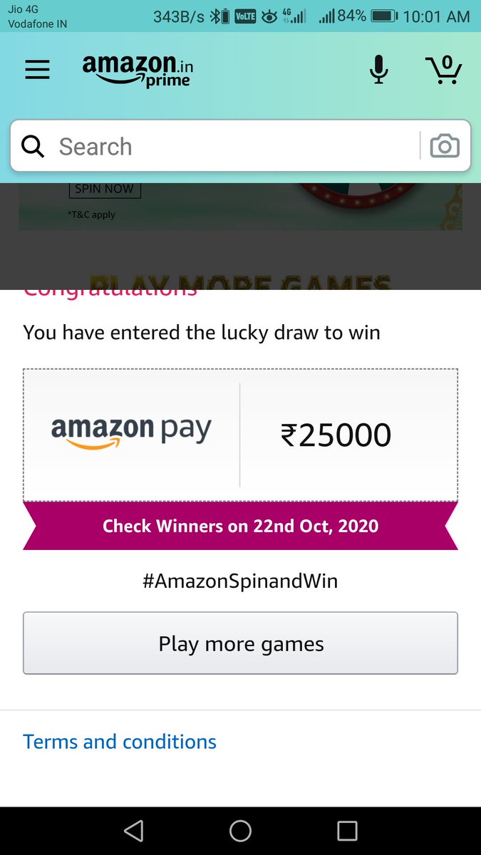 Huoplien's tweet photo. #AmazonSpinAndWin https://t.co/X5aeaP3gCk